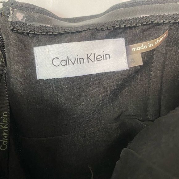 Calvin Klein Strapless Pleated Ruched Mini Cocktail Dress - Picture 6 of 11